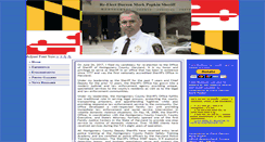 Desktop Screenshot of darrenpopkinforsheriff.com